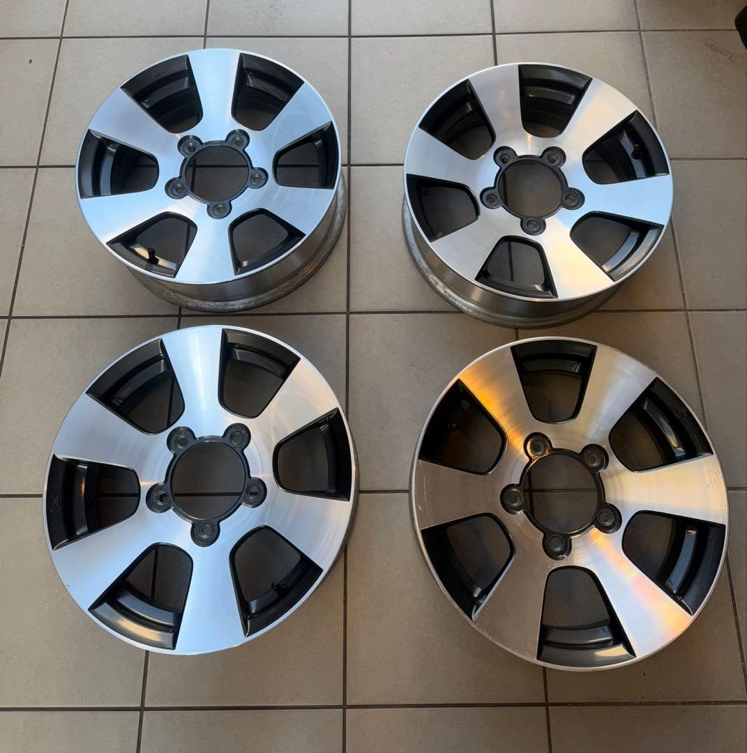 ジムニー JB23 7型後期ランドベンチャー純正アルミホイール 4本