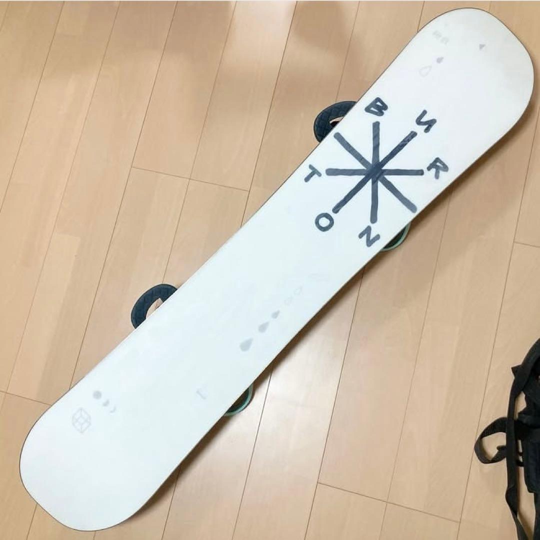 【美品】BURTON スノーボード 145cm ブーツ 24.5cm