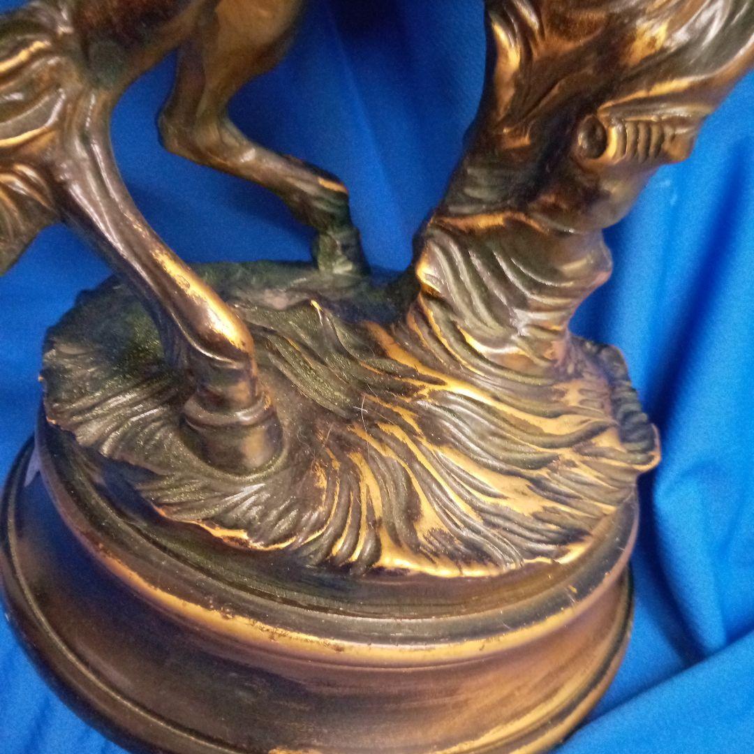 馬の置物　ブロンズ像　銅製　イタリア製　重量5.1kg