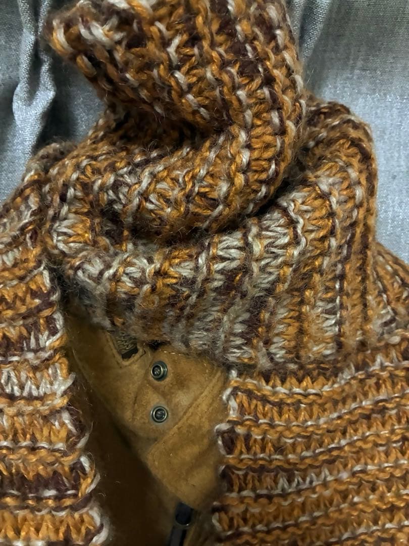 05AW ディオールオム　モヘアフリンジロングマフラー　グラム期　エディタグ有り