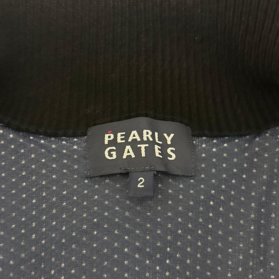 パーリーゲイツ ロゴ ニットブルゾン ダブルジップ ジャケット