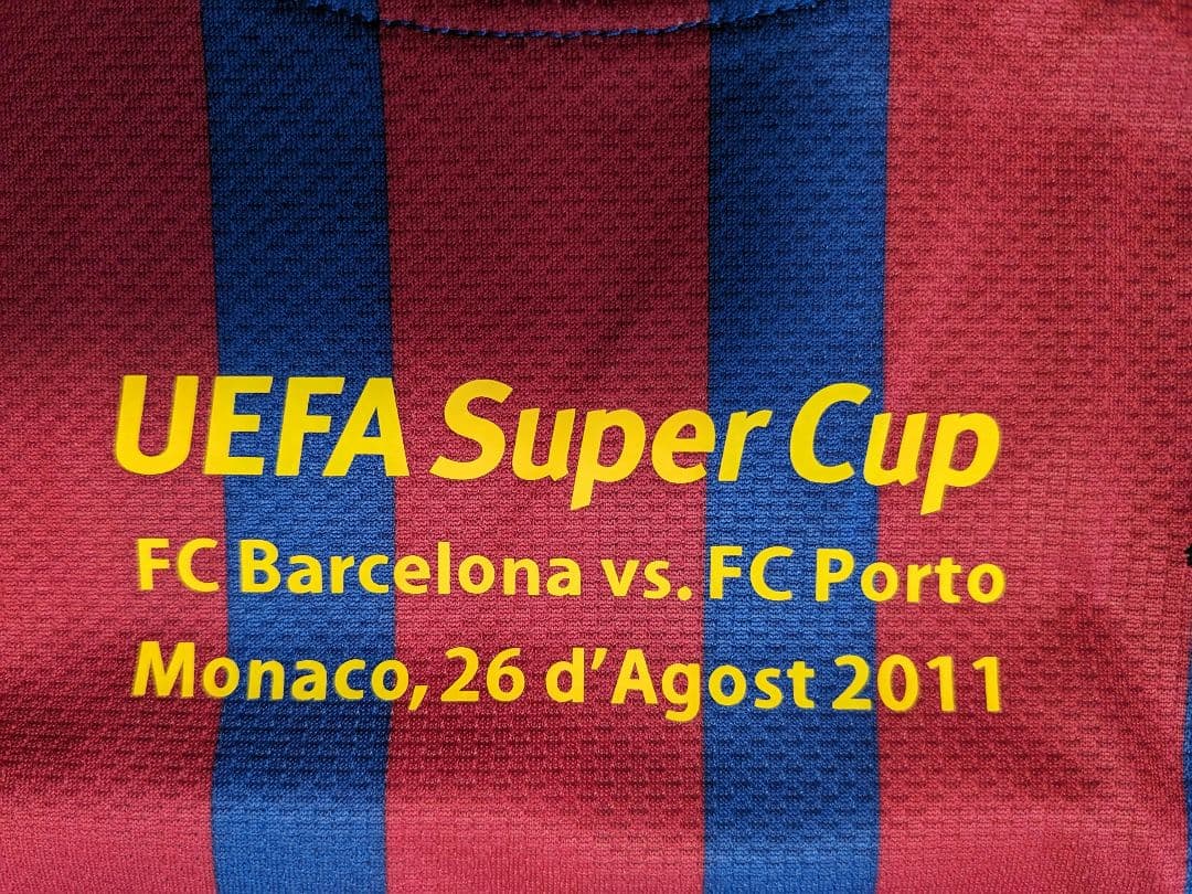 ２０１１シーズン　バルセロナ　メッシ　半袖　ユニフォーム