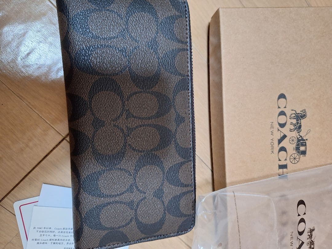 新品未使用　COACH Disney ミッキーミニー 長財布