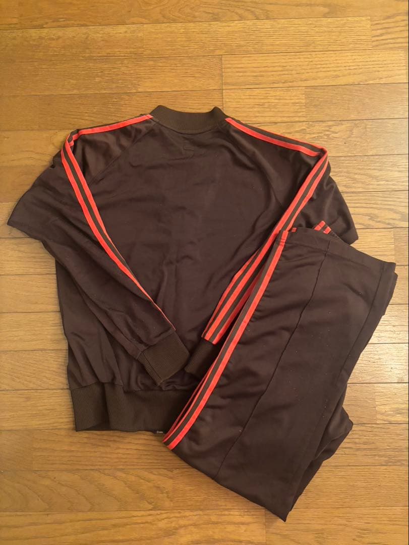 adidas atp トラックジャケット ブラウン&オレンジ