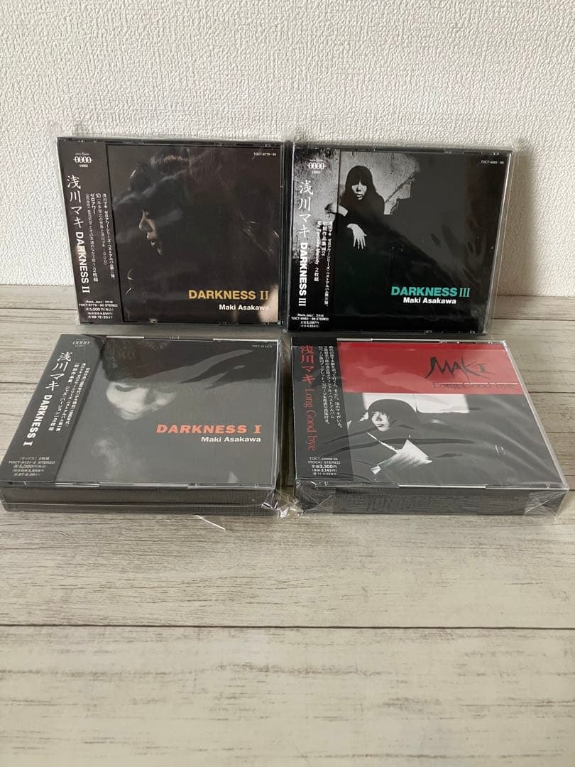 CD 帯付き　浅川マキ darkness 123 long good bye