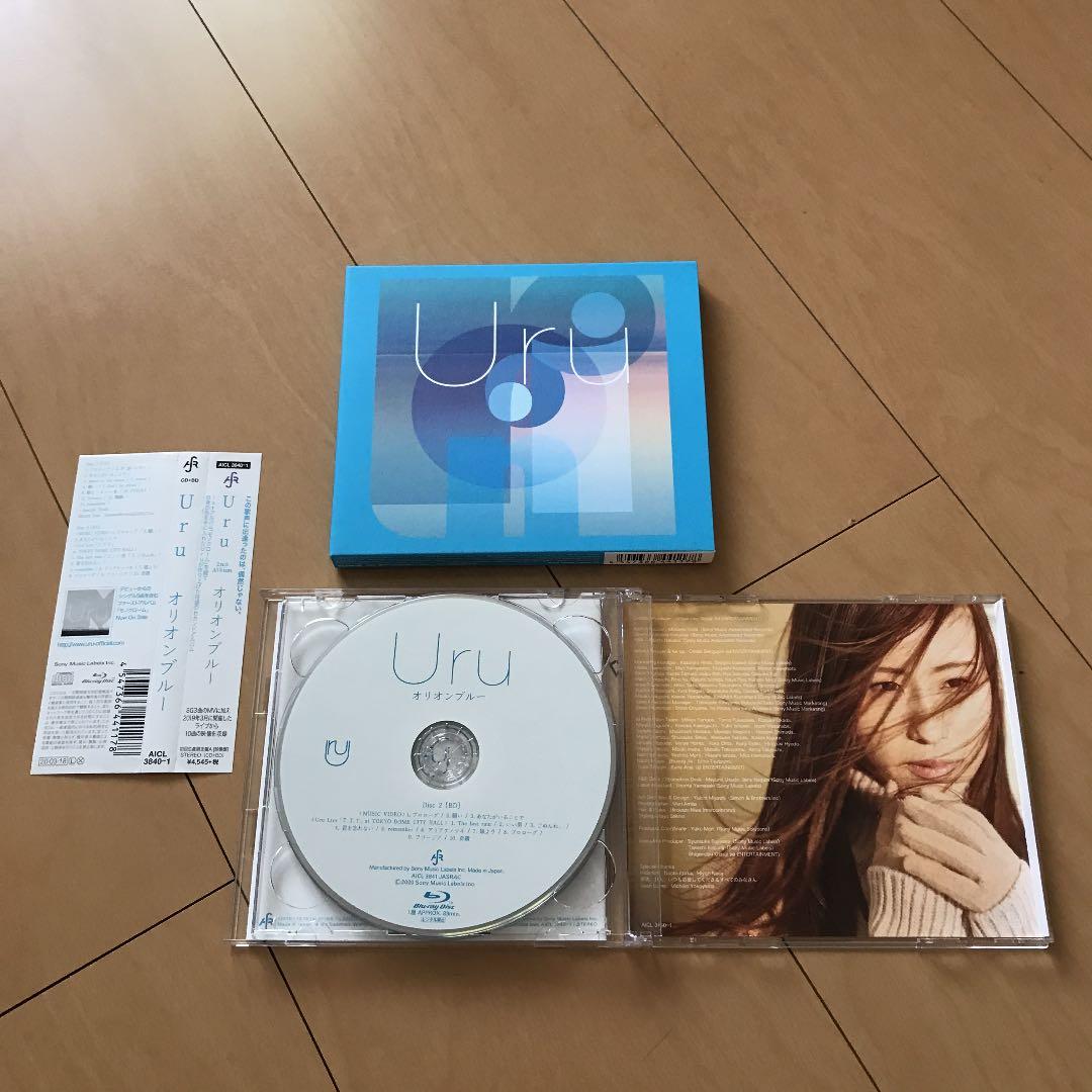 【即購入ok!!】Uru『オリオンブルー』初回限定Blu-ray付 映像盤