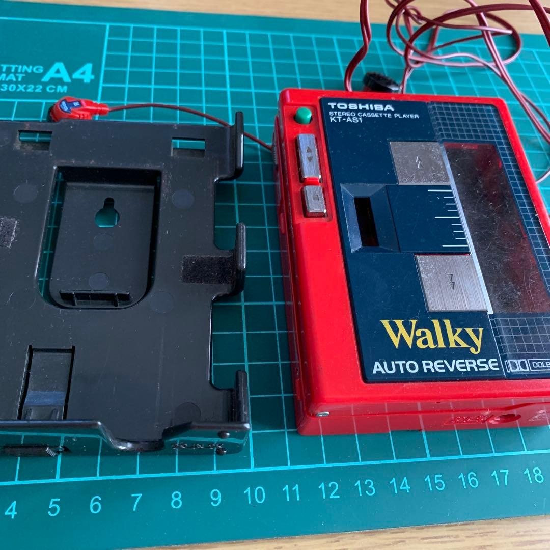 TOSHIBA KT-AS1 カセットプレーヤー walky
