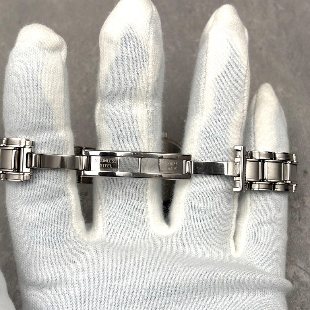 ✨美品　稼働✨ティファニー　アトラス　ローマンベゼル　デイト　2針　コマ　箱付き