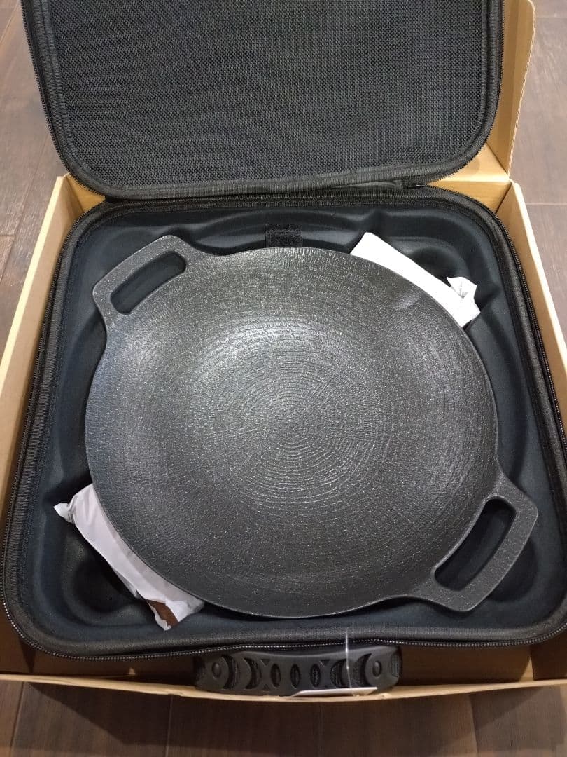 未使用 JHQ 鉄板マルチグリドル 29cm ディープ 4点セット IH対応