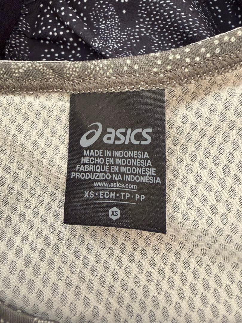 【即日発送】asics シングレット、ショーツセットXS（海外サイズ）