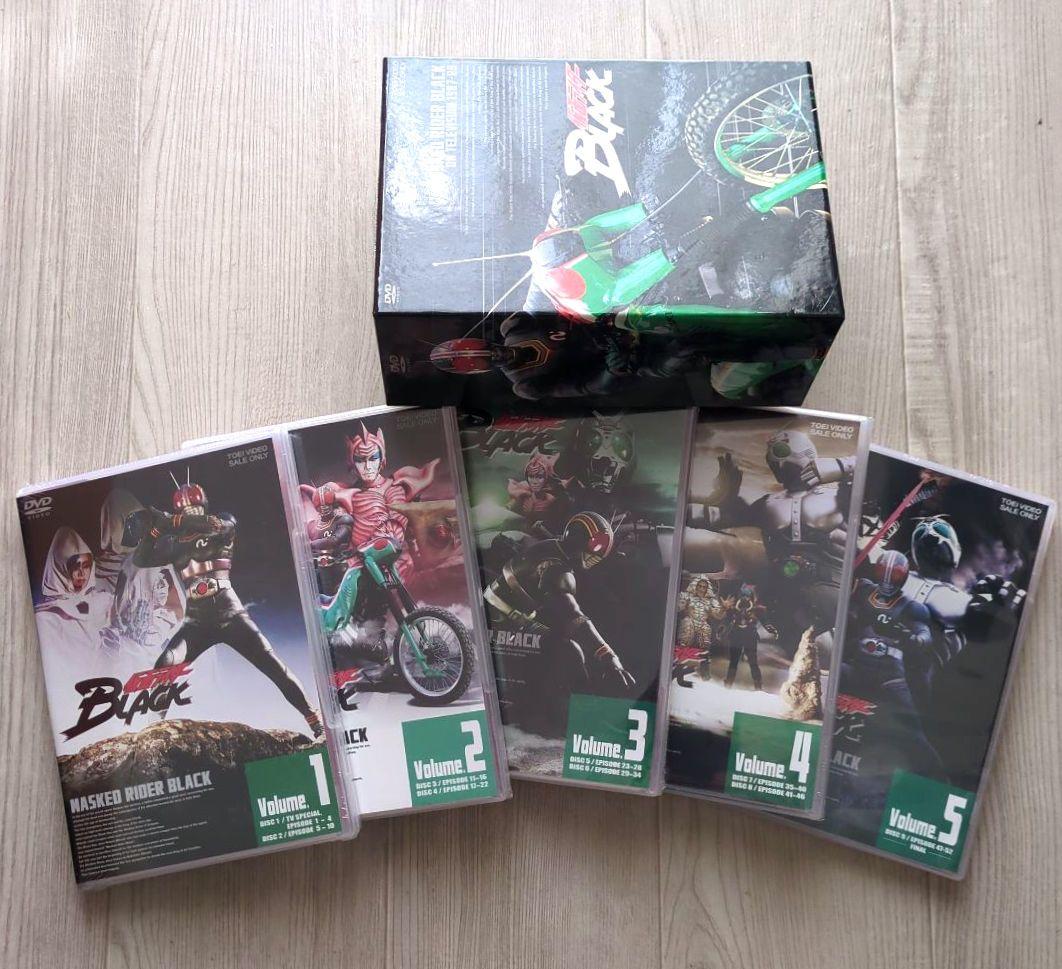 【新品 未開封 非売品】仮面ライダー BLACK【DVDBOX 5枚組】