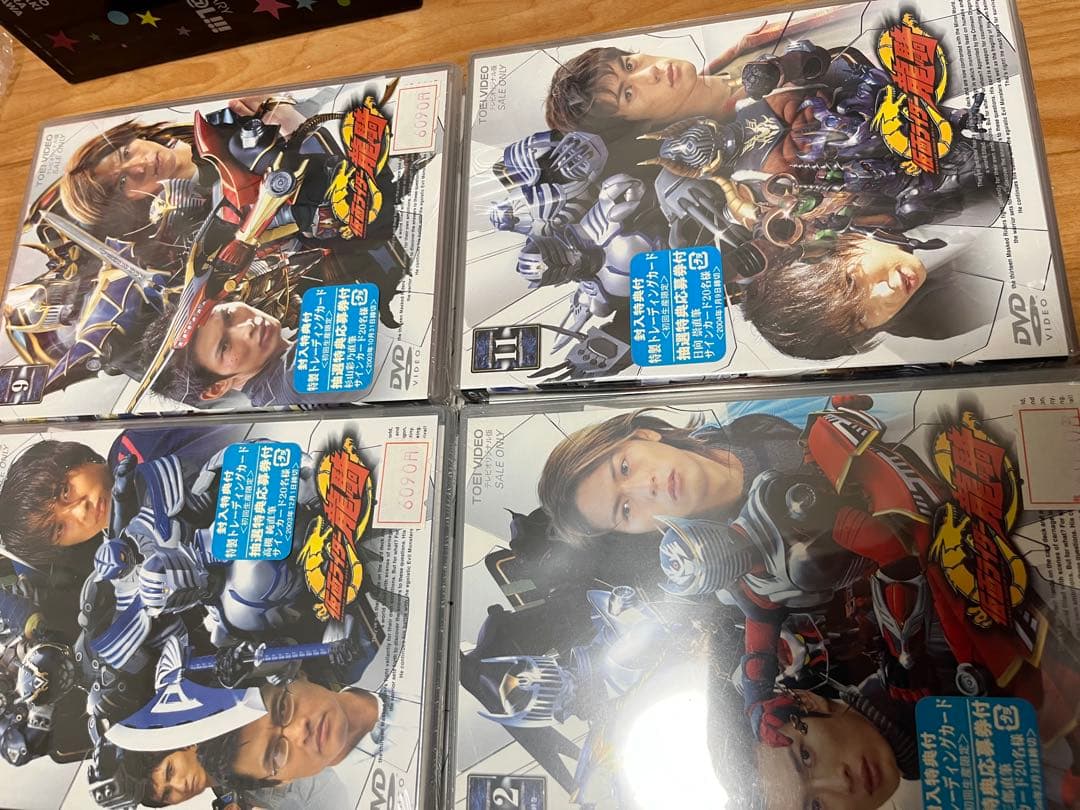 仮面ライダー龍騎　DVD 全巻セット+ 劇場版＋　未開封含む