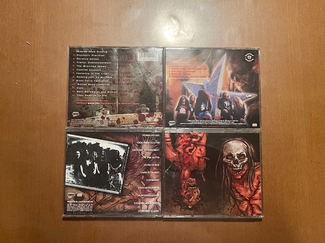 Cannibal Corpse CD4枚組