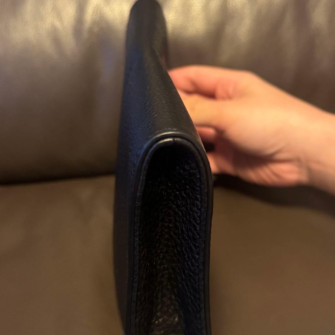 かっちゃん様　Tory Burch ショルダーバッグ　ブラック　レザー　シボ革