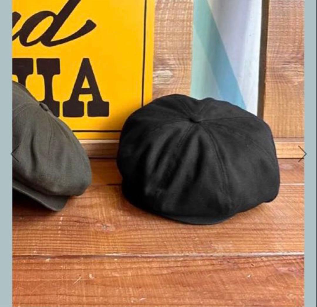 SD Twill News Boy Cap Black L 新品未開封　即完売