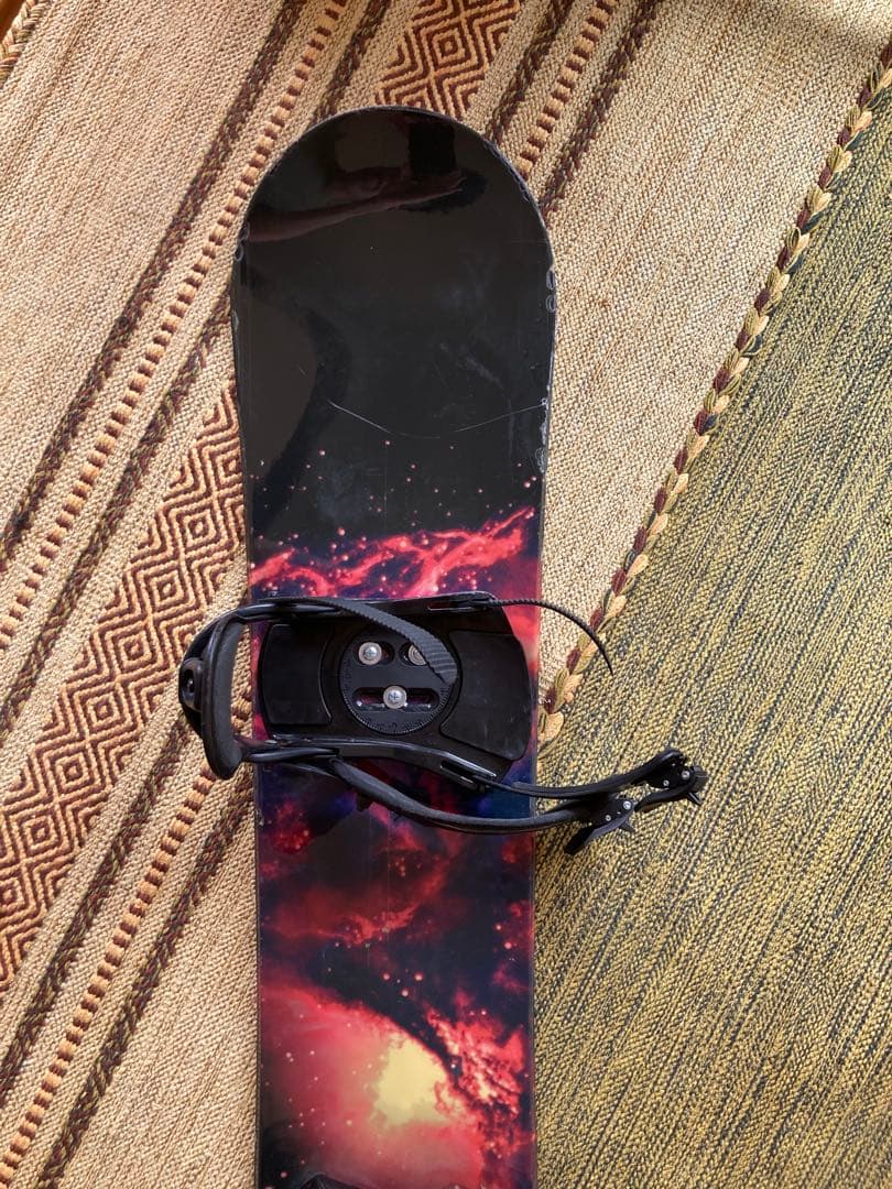 Burton BMC 156 バートン 板 バインディング付き