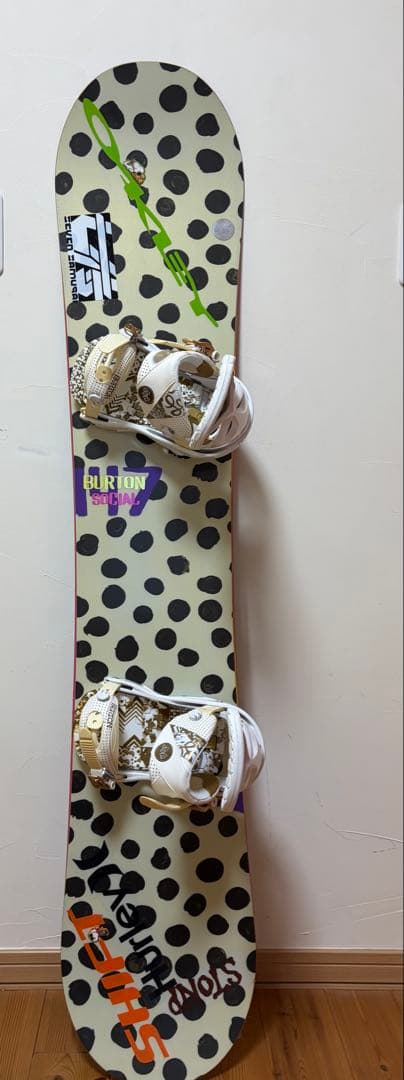 Burton Social スノーボード板ビンディング147バートンソーシャル