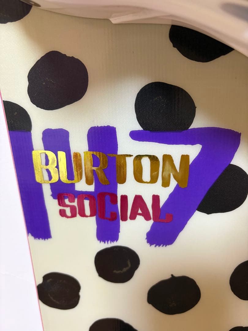 Burton Social スノーボード板ビンディング147バートンソーシャル
