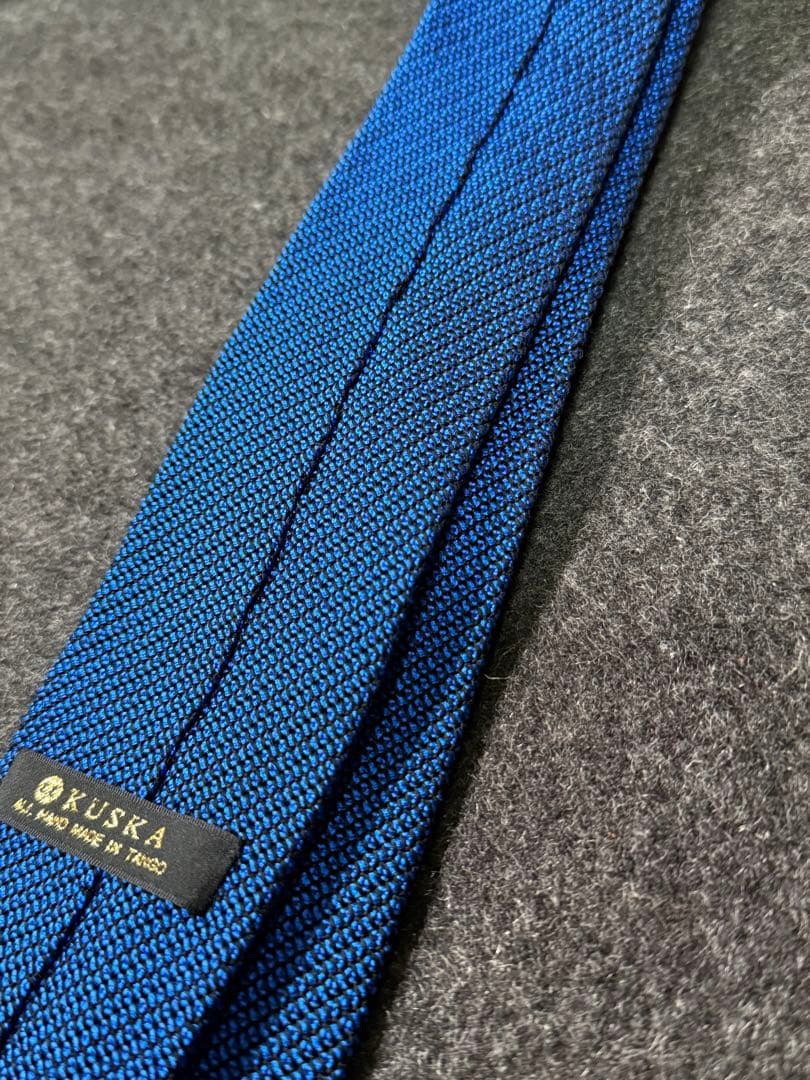 KUSKA クスカ フレスコタイ 丹後ブルー