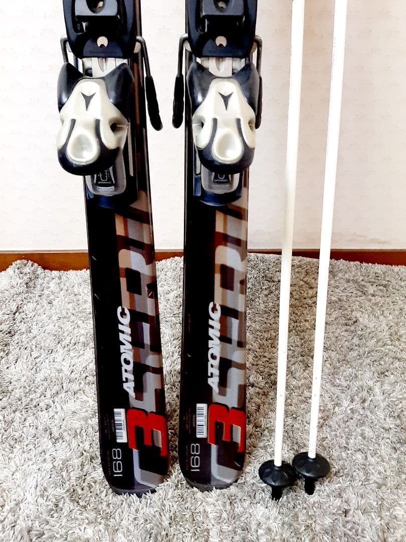 アトミック　スキーセット　ストック付き！！！