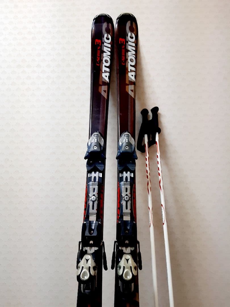 アトミック　スキーセット　ストック付き！！！