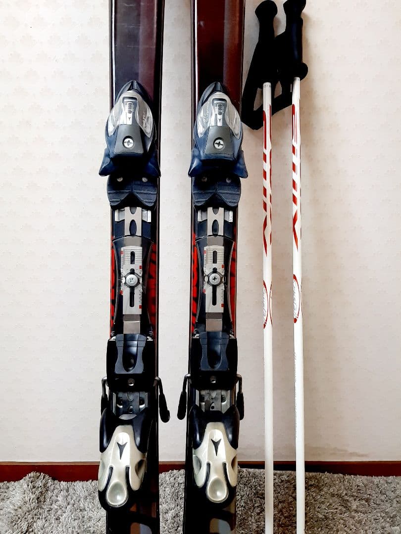 アトミック　スキーセット　ストック付き！！！