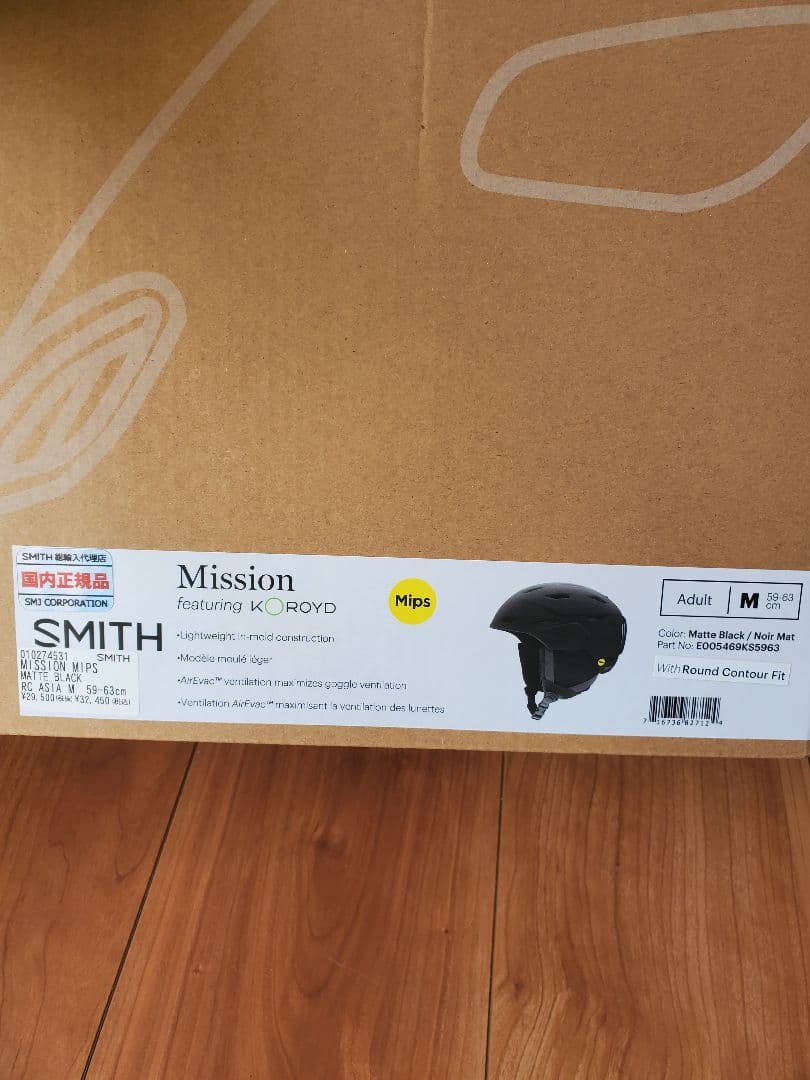 りぴさん専用です。未使用Asia Fit SMITH MISSION mips