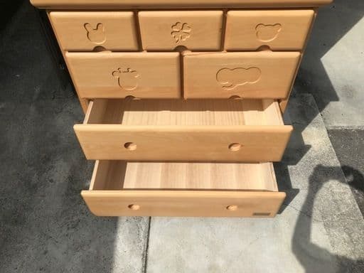 【美品】ミキハウス　チェスト