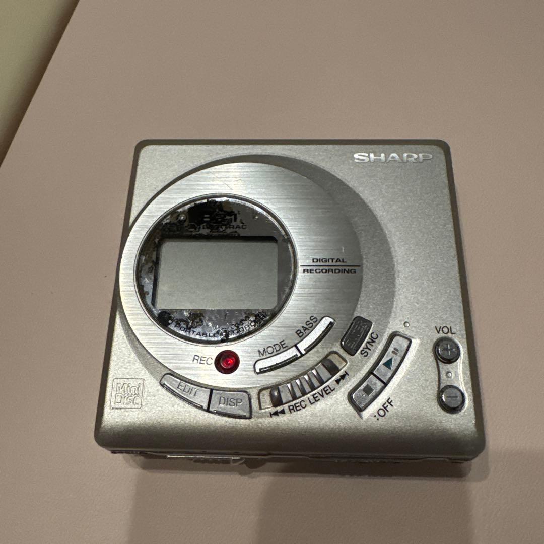 SHARP ポータブルレコーダ MD-MT821-S MT821-A まとめ6台