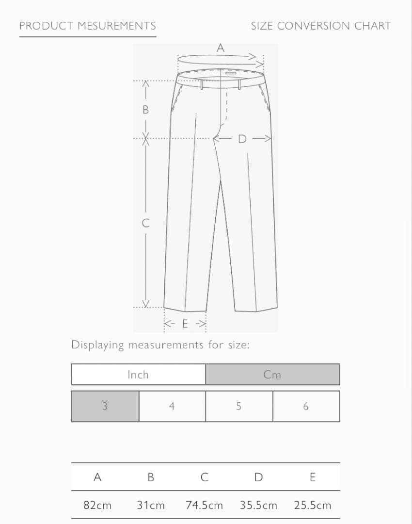 パンツ PRODUCT DYED FINX CHINO ONE TUCK PANTS 3