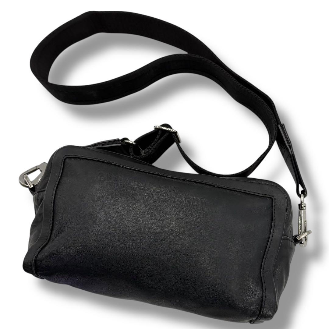 美品 PIERRE HARDY 2WAY レザー ショルダーバッグ バッグ 本革