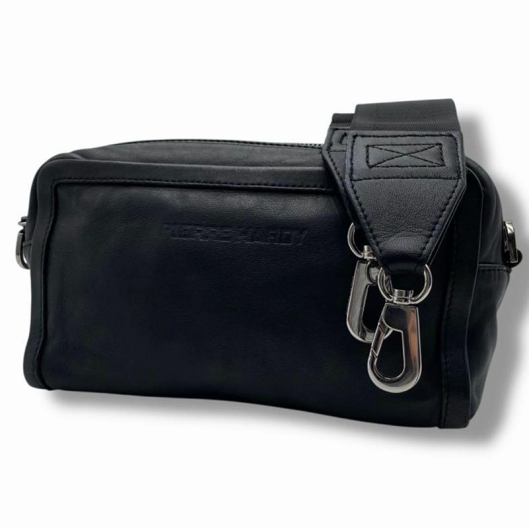 美品 PIERRE HARDY 2WAY レザー ショルダーバッグ バッグ 本革
