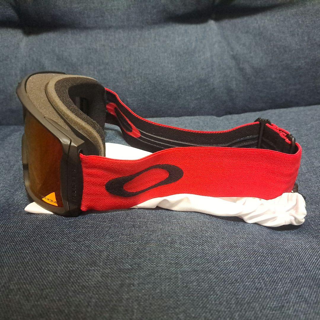 Oakley ゴーグル 赤レンズ 黒フレーム