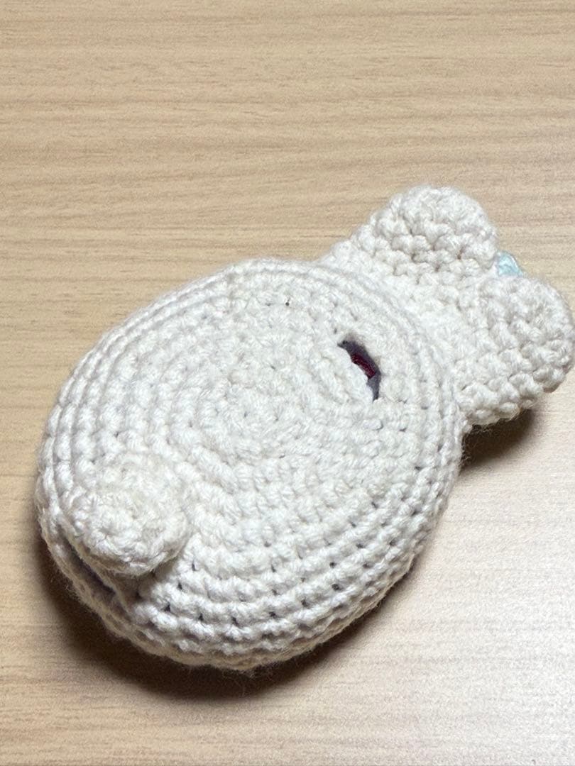 たまごっちUni パープル かぎ針編みケース付き