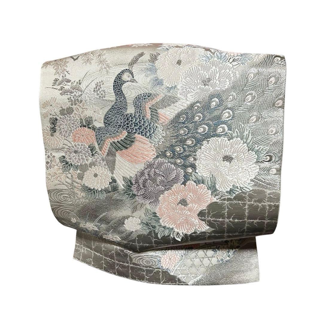 る*♡様 美品　袷　正絹　3つ紋　蘇州刺繍　駒刺繍　相良刺繍　色留袖　フルセット