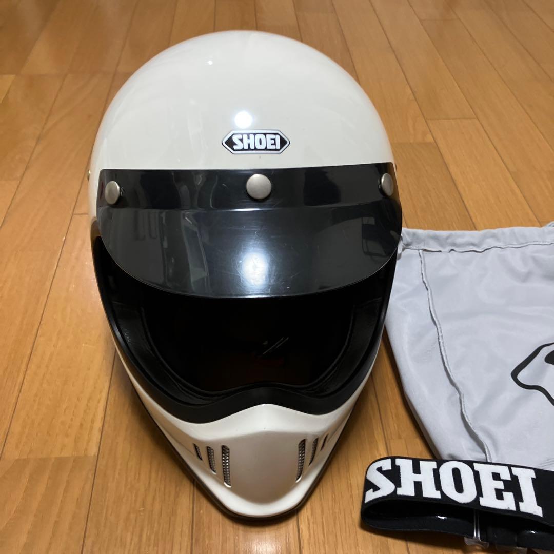 SHOEI EX-ZERO シールド　バイザー　ゴーグル付き