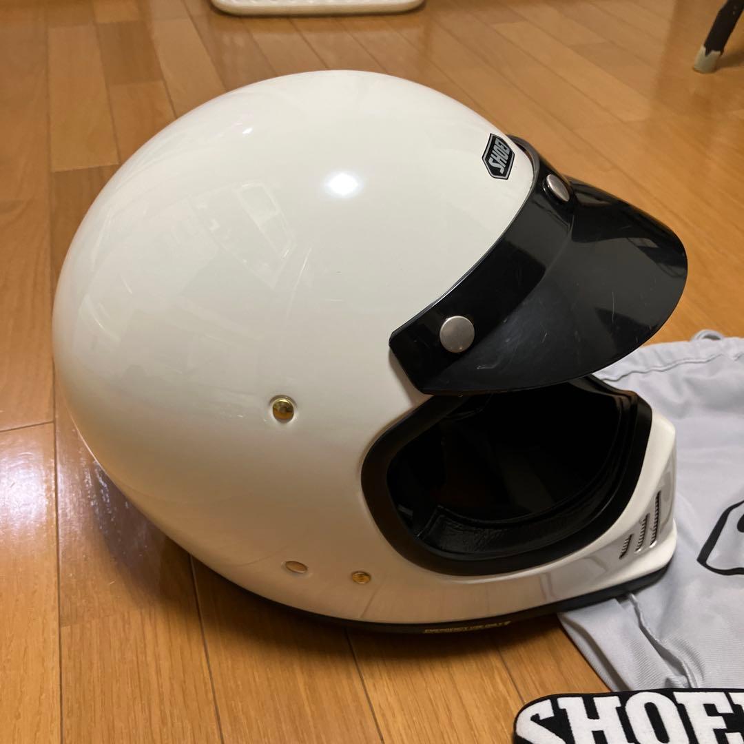 SHOEI EX-ZERO シールド　バイザー　ゴーグル付き