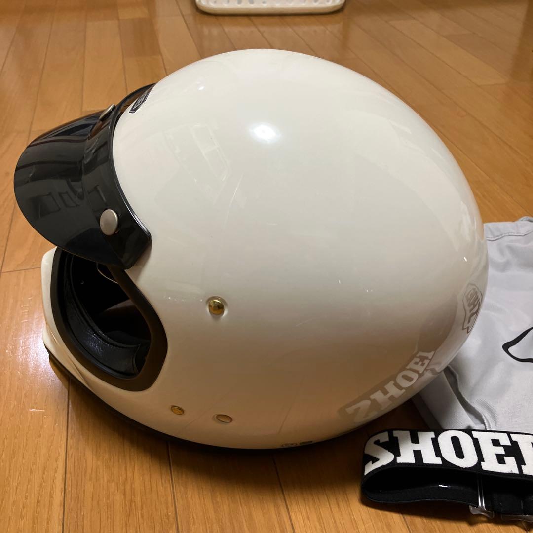 SHOEI EX-ZERO シールド　バイザー　ゴーグル付き