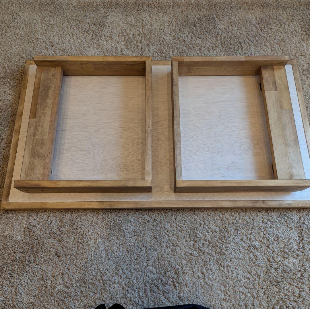 komachi.【現物につき】ローテーブル　木製テーブル　✨　ハンドメイド