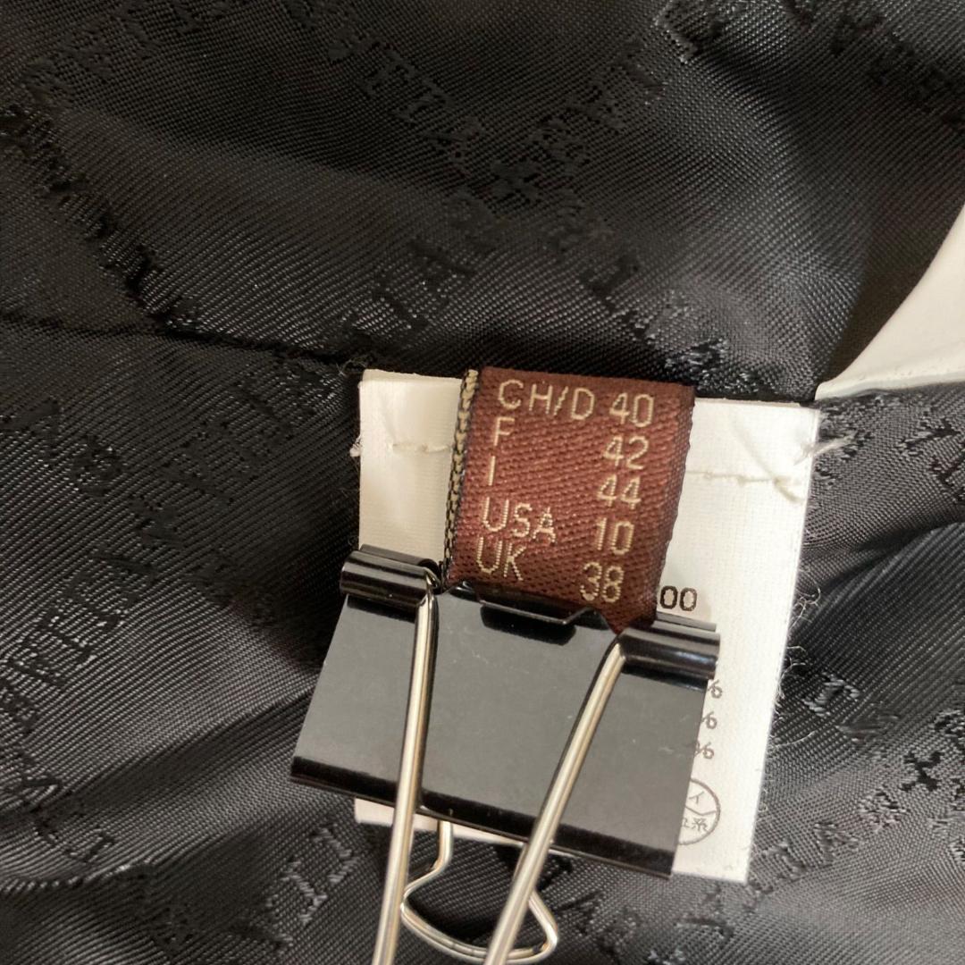 17517✨バリー 42 LL ウールカシミア ロングコート 胡桃ボタン 黒