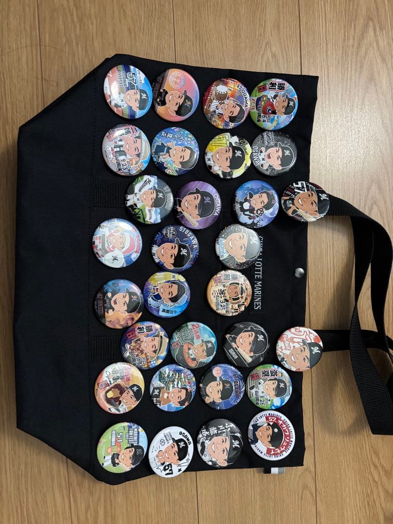 千葉ロッテマリーンズ　小川龍成　 痛バ　バック