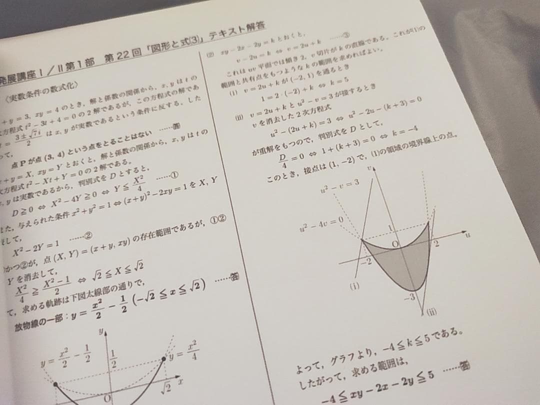 鉄緑会　高１数学発展講座Ⅰ/Ⅱ　テキスト解答フルセット 駿台　河合塾　東進