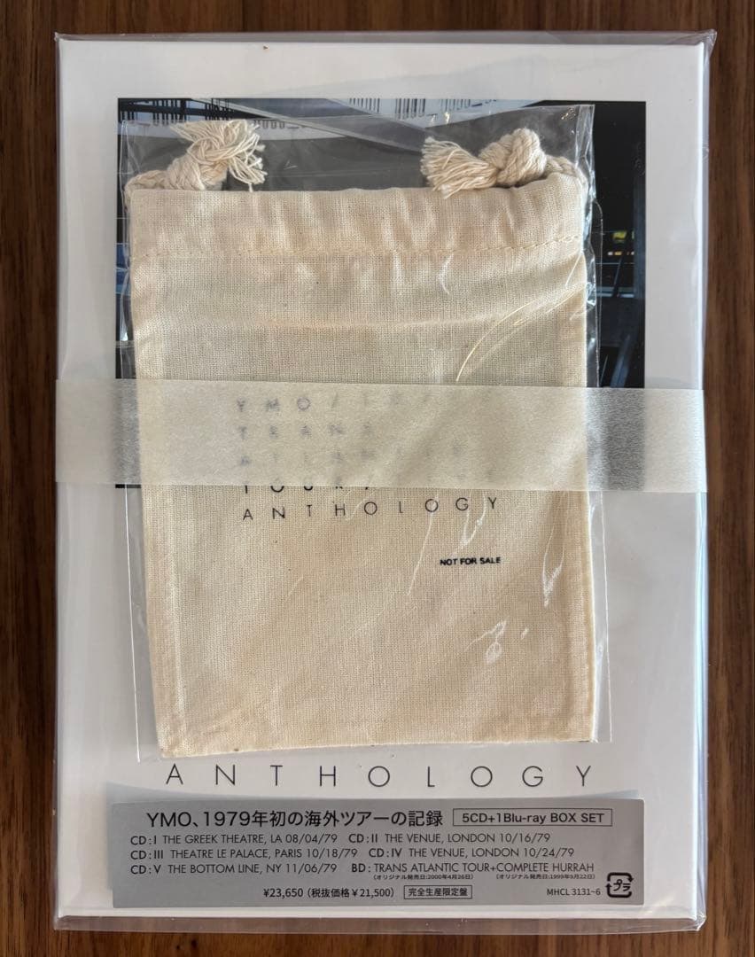 新品YMO 1979 Trance Atlantic Tour Live 巾着付
