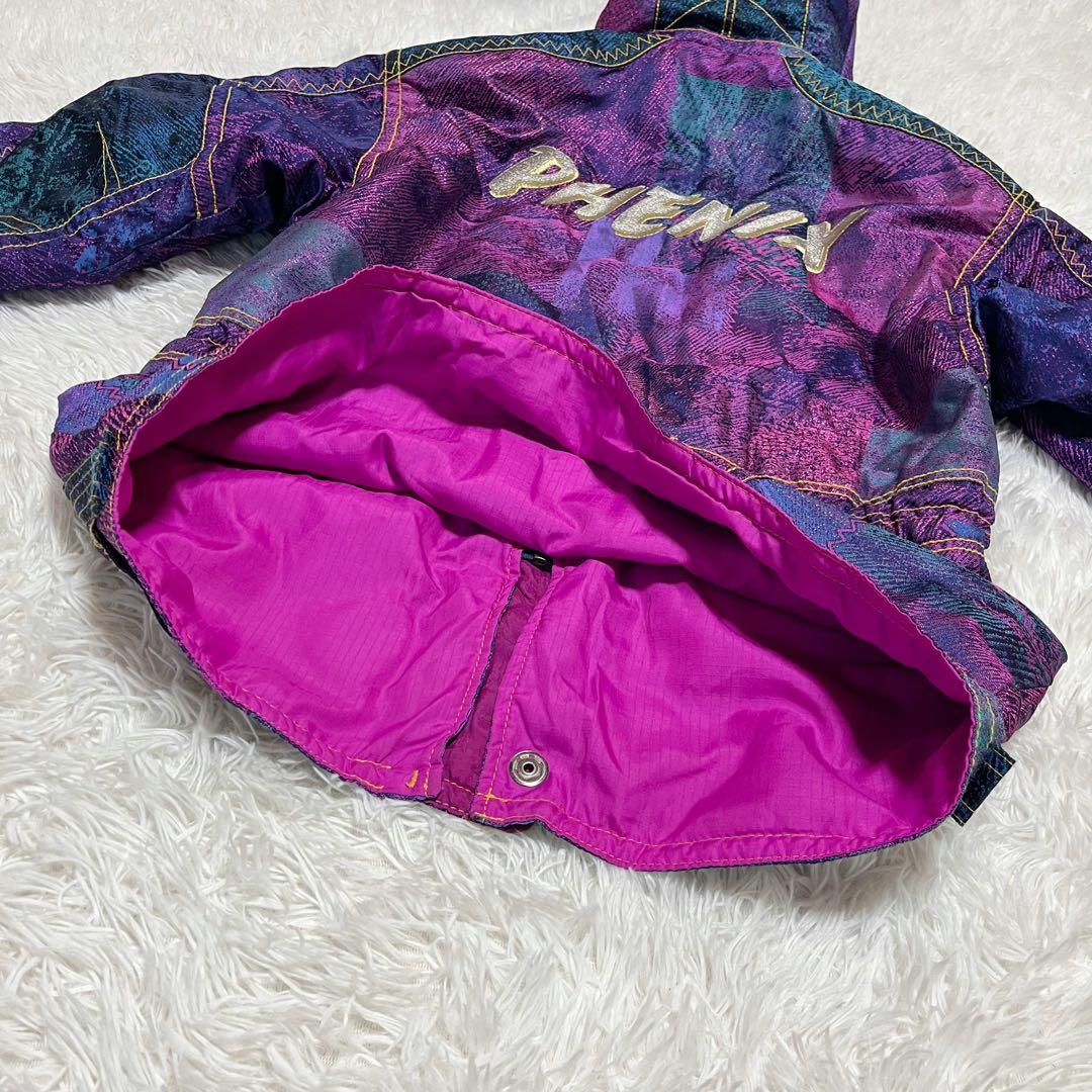 美品 平成レトロ 90's フェニックス スノーウェア上下 スキー スノボ
