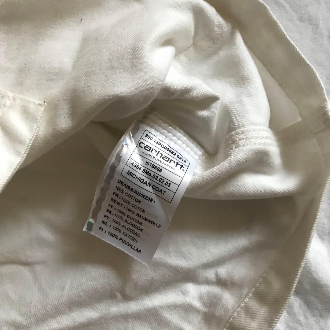 Carhartt ミシガンコート ホワイト カバーオール