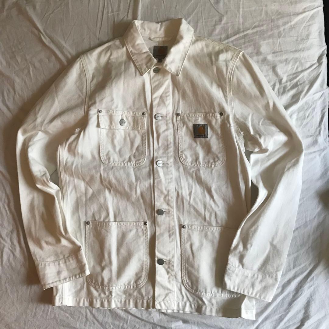 Carhartt ミシガンコート ホワイト カバーオール