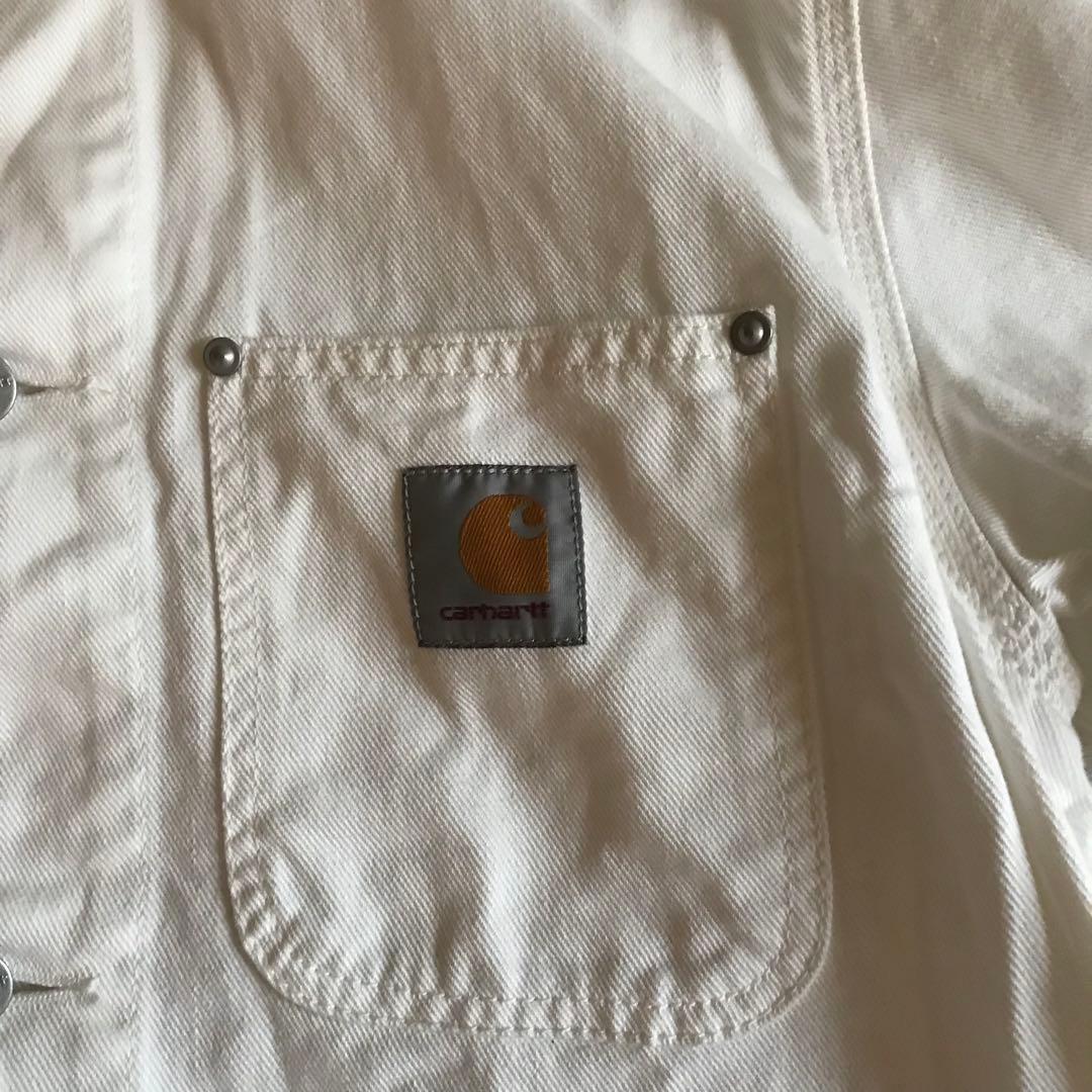 Carhartt ミシガンコート ホワイト カバーオール