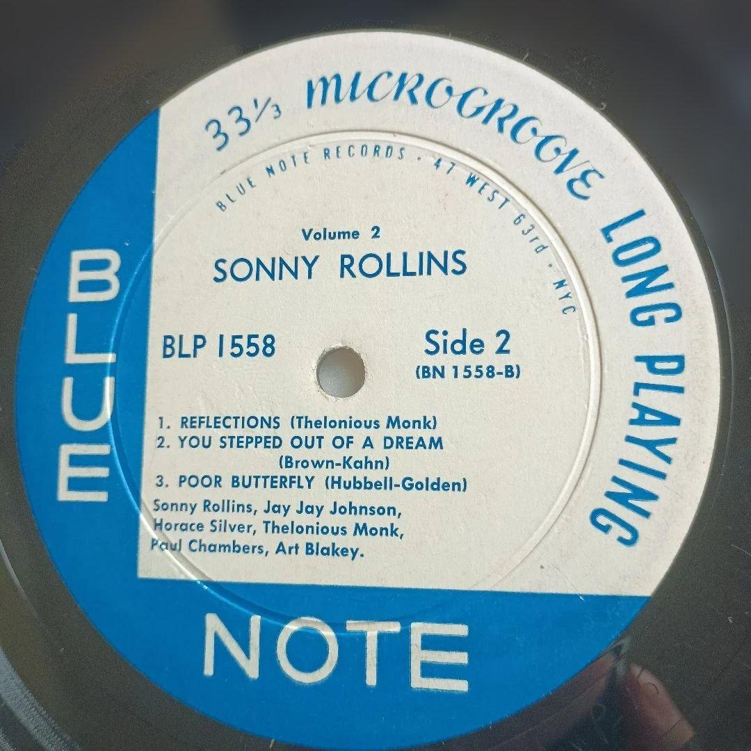 値下げOK！オリジナル Sonny Rollins Blue Note1552