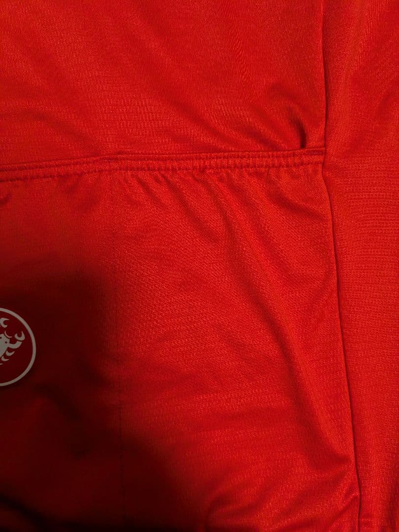 CASTELLI PRO THERMAL MID VEST ポンペイアレッド L