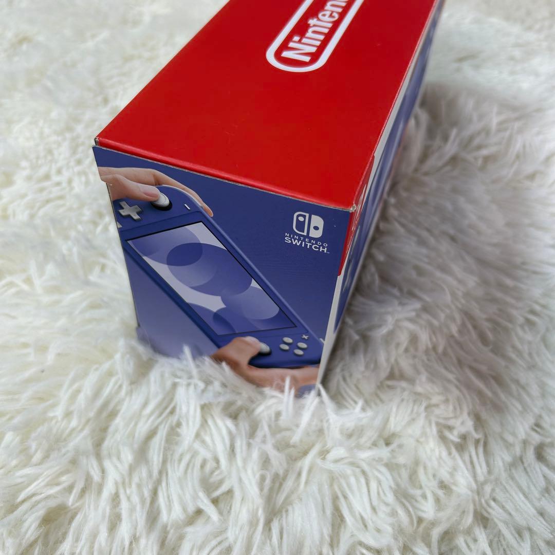 美品★Nintendo Switch Lite 青 ブルー 箱・充電器付き